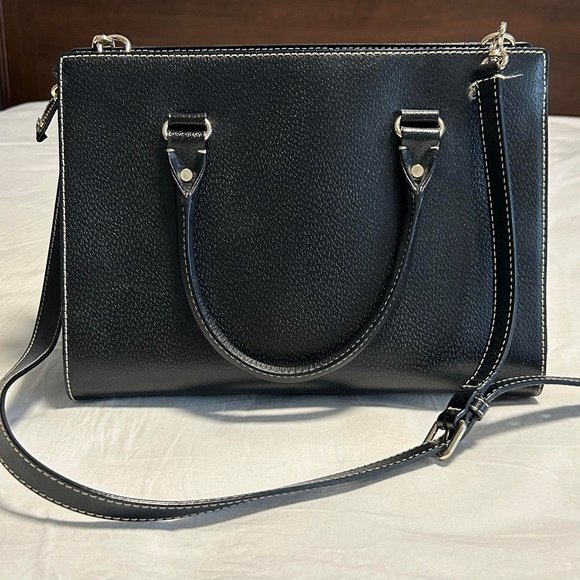 Kate Spade | Wellesley Durham Convertible Tote | Black - Picture 2 of 15